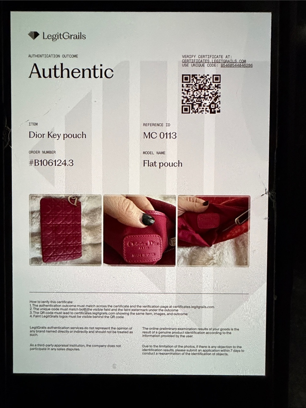Dior Coated Canvas Cannage Panarea Quilted Clutch with authentication - Picture 11 of 11